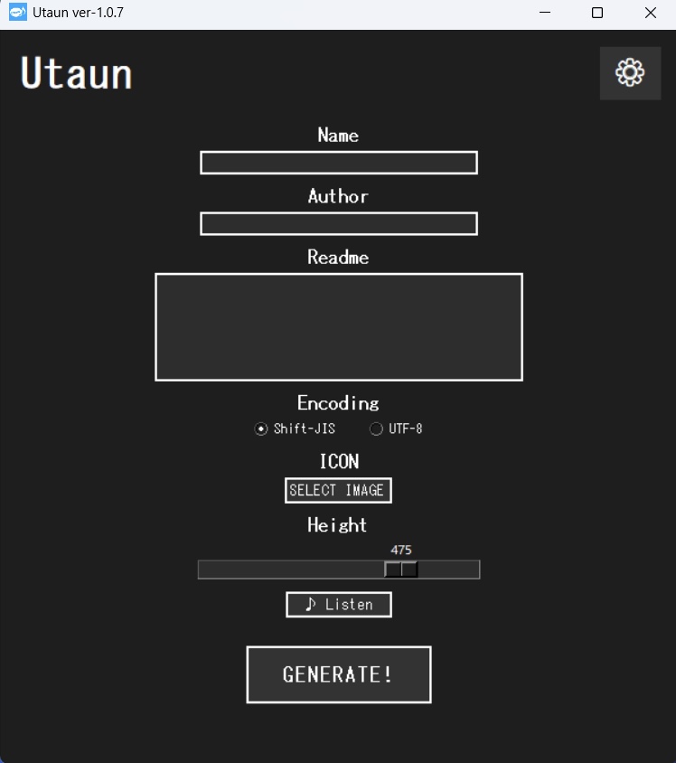 UI Operation Dark